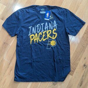 NWT Indiana Pacers Haliburton #0 t-shirt Official NBA Fanatics, size adult large